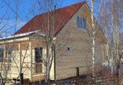 Фото со стройплощадок - Каркасный дом 7×8,5 м.