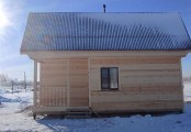 Фото со стройплощадок - Каркасный дом 7,5х8 м.