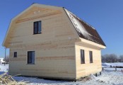 Фото со стройплощадок - Каркасный дом 7,5х8 м.