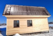 Фото со стройплощадок - Каркасный дом 7,5х8 м.