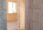 Фото со стройплощадок - Каркасный дом 7,5х8 м.