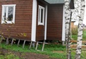 Фото со стройплощадок - Баня по проекту Б-3