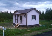 Фото со стройплощадок - Каркасная баня БК-6х7
