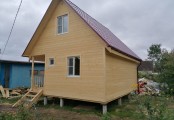 Фото со стройплощадок - Дом по проекту К-40