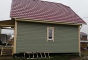 Фото со стройплощадок - Дом по проекту Д-12