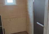 Фото со стройплощадок - Каркасная баня 4,5х6,5 м.