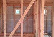 Фото со стройплощадок - Каркасный дом 7,5х8 м.