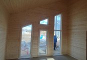 Фото со стройплощадок - Каркасный дом 7,5х10 м.
