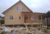 Фото со стройплощадок - Дом по проекту К-76