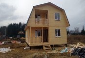 Фото со стройплощадок - Дом по проекту К-28