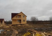 Фото со стройплощадок - Дом Д-31 и баня Б-2
