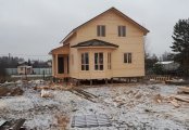 Фото со стройплощадок - Дом по проекту К-60