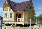 Фото со стройплощадок - Дом по проекту К-37