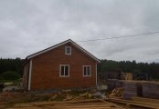 Фото со стройплощадок - Каркасный дом К-92