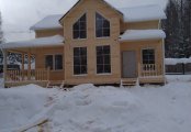 Фото со стройплощадок - Каркасный дом 7х12 м.