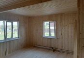 Фото со стройплощадок - Каркасный дом 8х11 м.