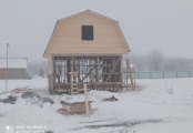 Фото со стройплощадок - Каркасный дом 6х7,5 м
