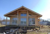 Фото со стройплощадок - Дом по проекту К-25