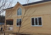 Фото со стройплощадок - Дом по проекту Д-5