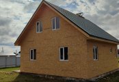 Фото со стройплощадок - Каркасный дом 8х8.5 м.