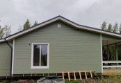 Фото со стройплощадок - Каркасный дом 9х10 м.