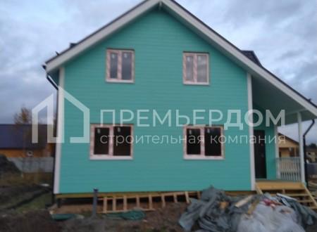 Фото со стройплощадок - Дом по проекту К-51 и баня