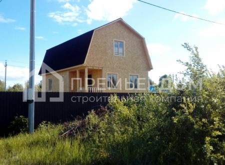 Фото со стройплощадок - Каркасный дом 6х9 м.