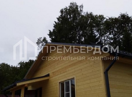 Фото со стройплощадок - Каркасный дом 8х8 м.