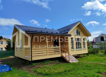 Фото со стройплощадок - Каркасный дом 9х10 м.