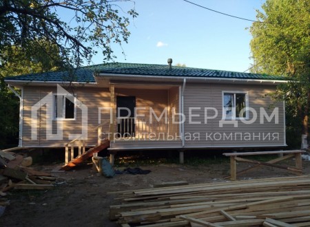 Фото со стройплощадок - Дом по проекту К-90