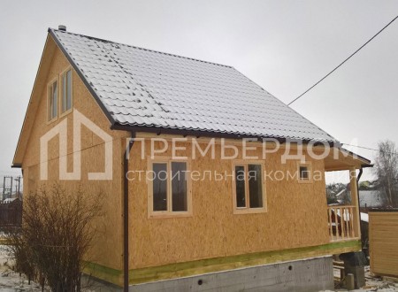 Фото со стройплощадок - Каркасный дом