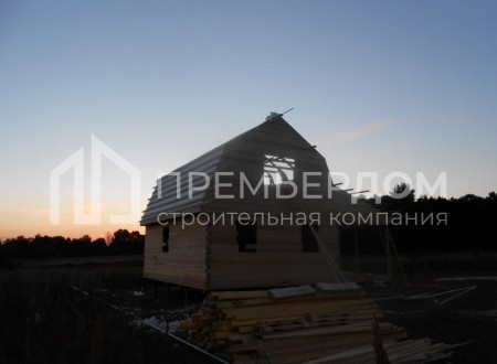 Фото со стройплощадок - Дом по проекту Д-39