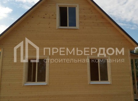 Фото со стройплощадок - Каркасный дом 6x9 м.