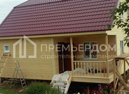 Фото со стройплощадок - Дом по проекту К-44