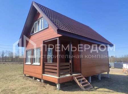 Фото со стройплощадок - Каркасный дом 6х8,5 м