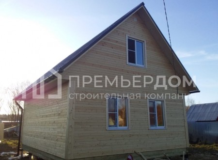 Фото со стройплощадок - Дом по проекту К-40