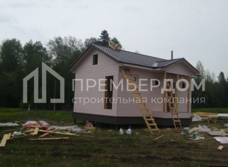 Фото со стройплощадок - Каркасная баня БК-6х7
