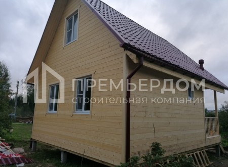Фото со стройплощадок - Дом по проекту К-40