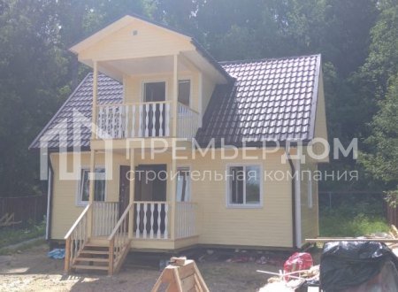 Фото со стройплощадок - Дом по проекту К-107