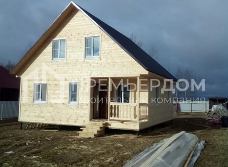 Фото со стройплощадок - Дом по проекту К-76