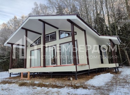 Фото со стройплощадок - Каркасный дом 8х10 м.