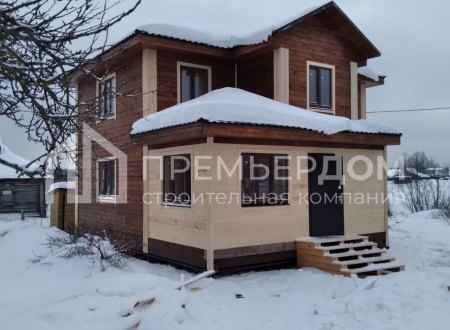 Фото со стройплощадок - Дом по проекту Д-6