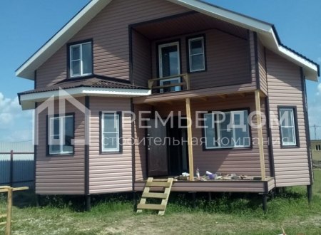 Фото со стройплощадок - Дом по проекту К-126