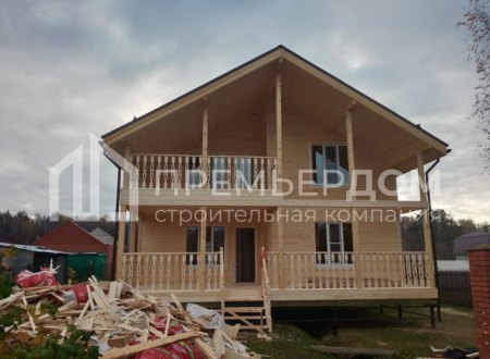 Фото со стройплощадок - Дом по проекту К-100