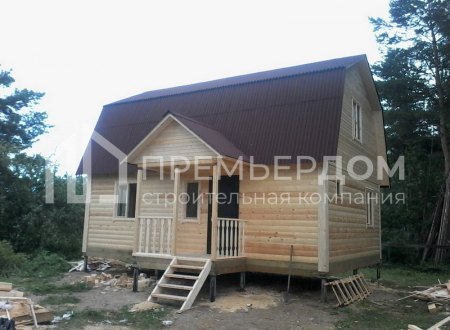 Фото со стройплощадок - Дом по проекту Д-39