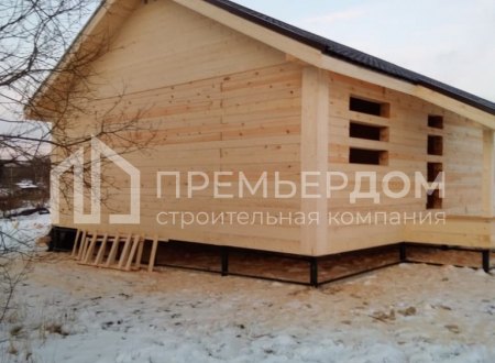 Фото со стройплощадок - Дом по проекту Д-25