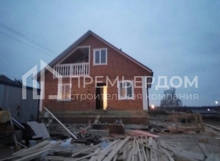 Фото со стройплощадок - Баня по проекту Б-24