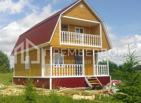 Фото со стройплощадок - Дом по проекту К-34