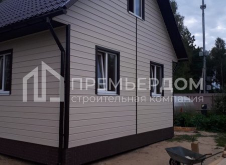 Фото со стройплощадок - Дом по проекту К-3