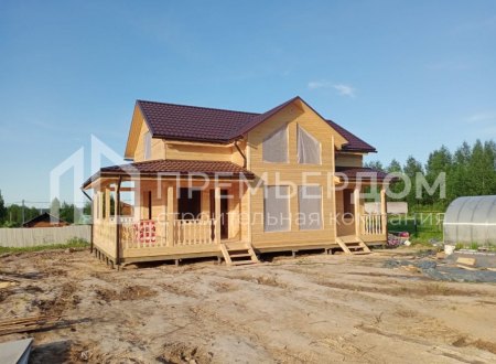 Фото со стройплощадок - Дом по проекту К-22